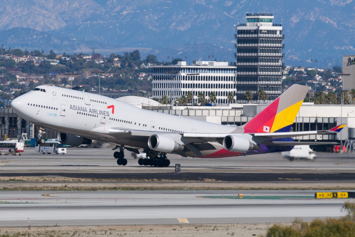 Boeing 747 van Asiana Airlines