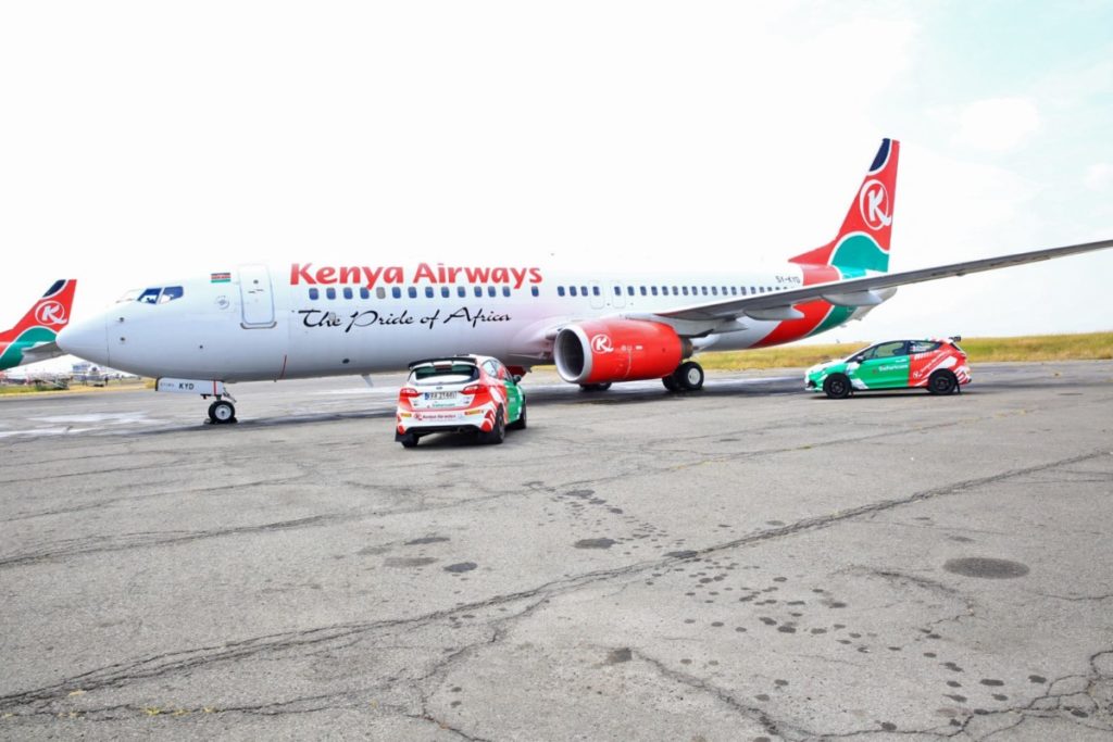 Boeing 737-800 van Kenya Airways