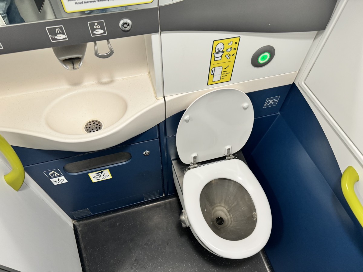 De Eurostar toiletten 