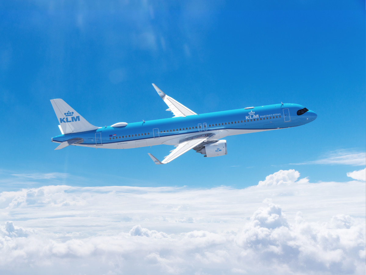 a321neo klm nieuwe beschildering livery 2024