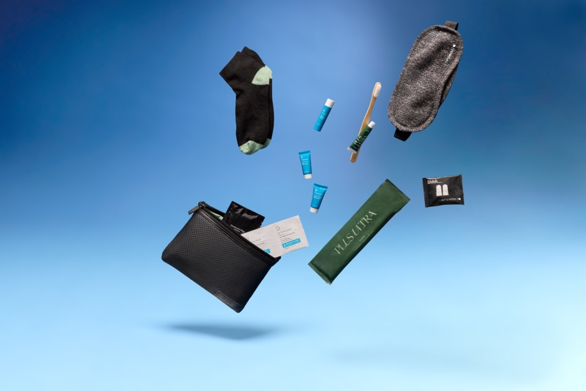 Nieuwe amenity kit JetBlue