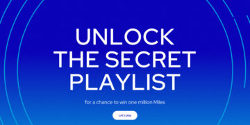 Spotify Flying Blue Secret playlist promotie