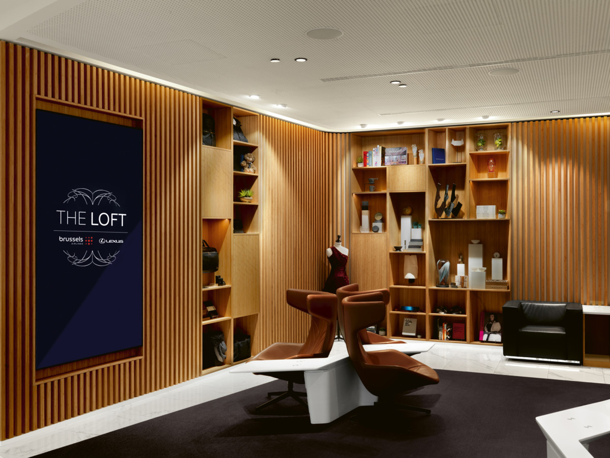 The Loft by Brussels Airlines Lexus Lounge Brussels Airport 1