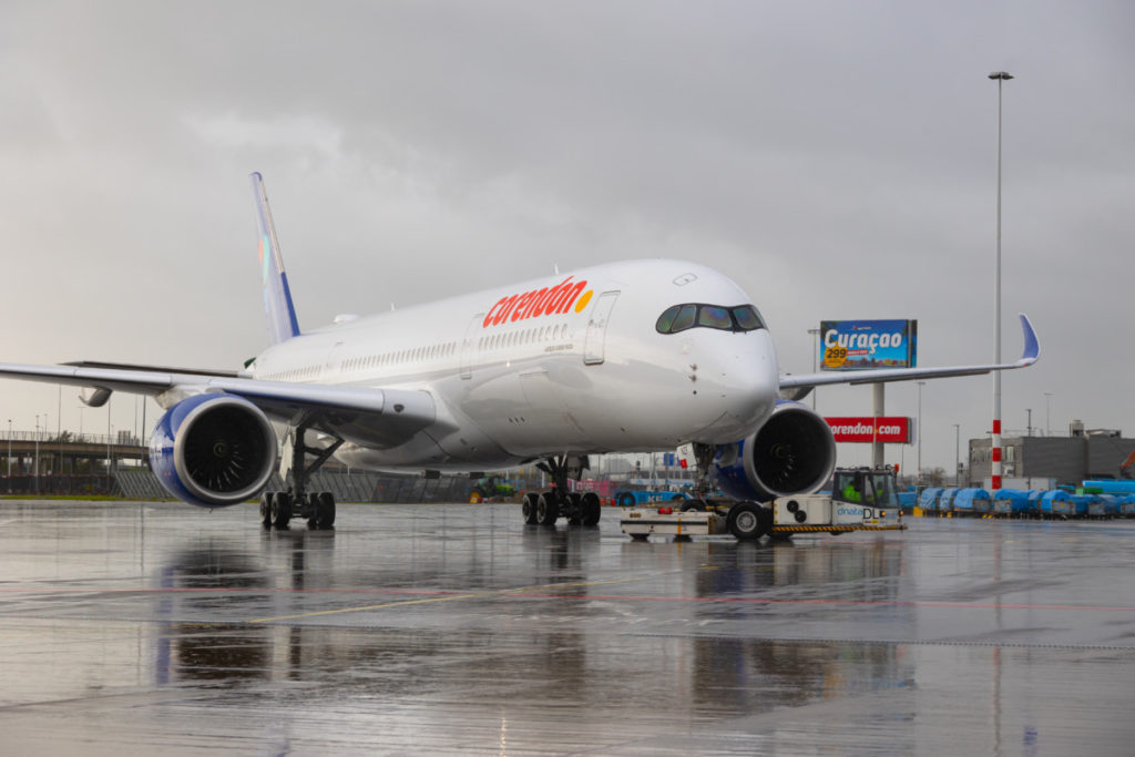 Corendon Airbus A350 naar Bonaire