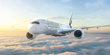 Emirates nieuwe Airbus A350 naar negen bestemmingen