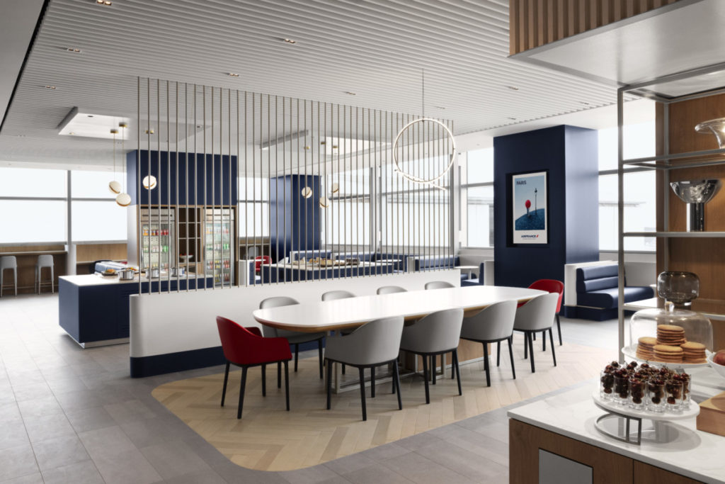 Nieuwe Air France lounge in Los Angeles geopend