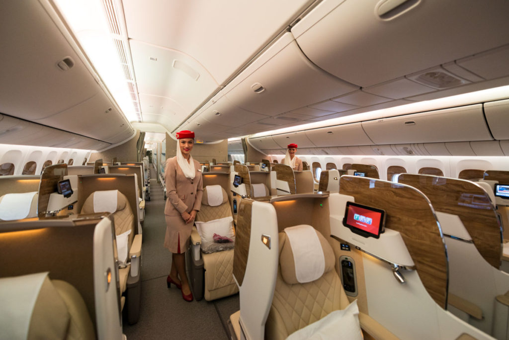 Emirates Boeing 777-300ER Business Class