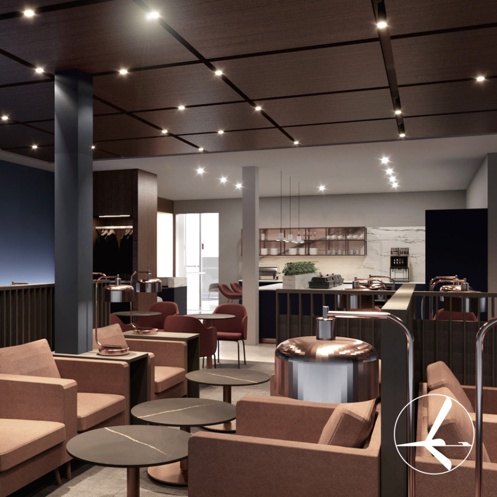 Flinke verbouwing voor LOT Business Lounge Polonez in Schengenzone Warschau Chopin Airport