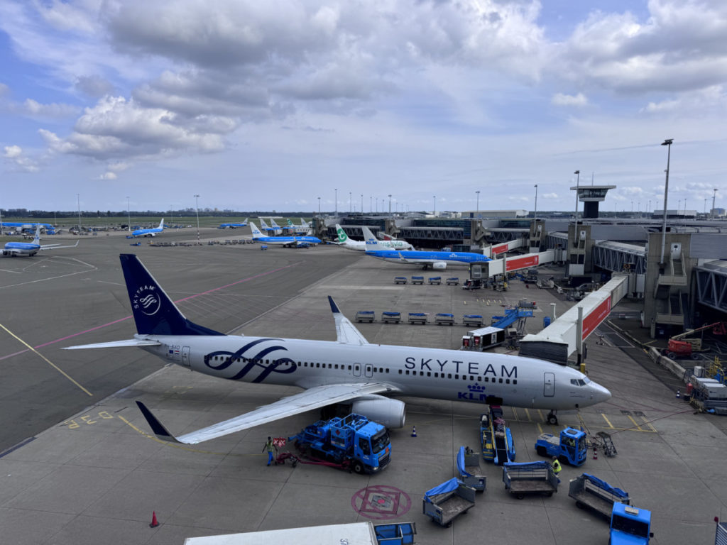 Welke toestellen vliegen er rond met een SkyTeam Livery?