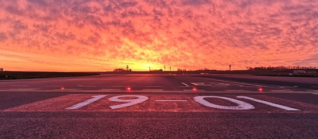 Brussels Airport vernieuwd landingsbaan 01/19