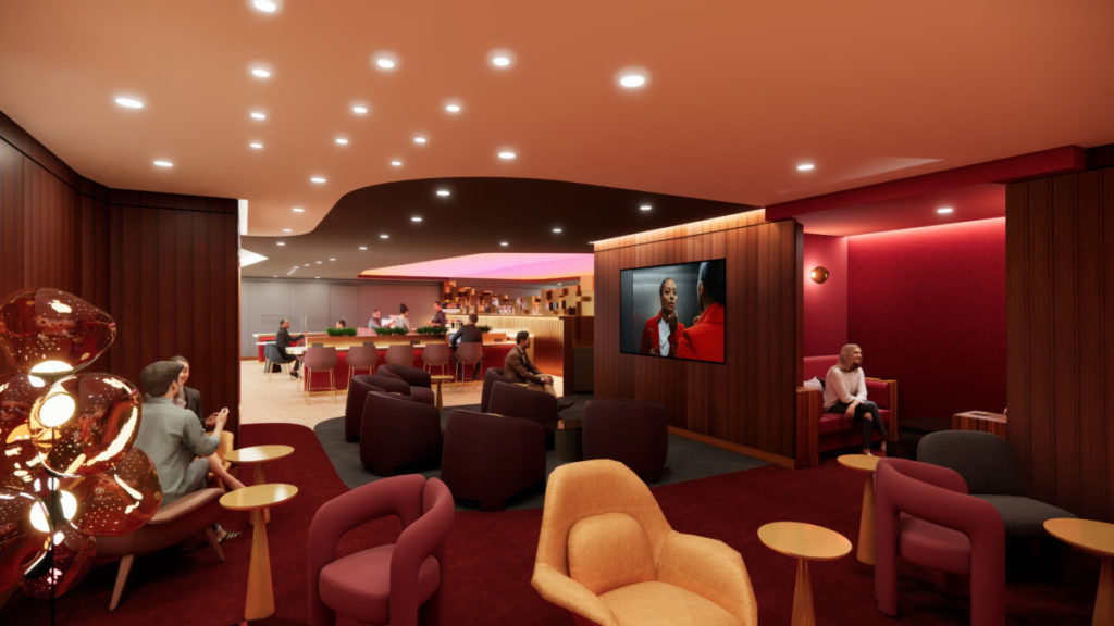 Nieuwe Virgin Clubhouse Lounge in Los Angeles 