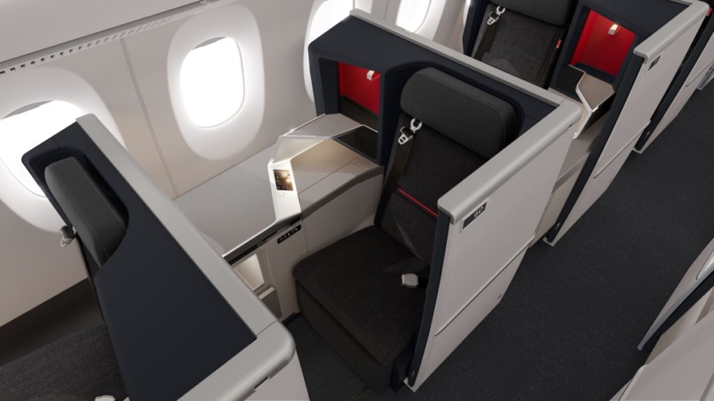 Delta introduceert nieuwe cabine in 757 en A350