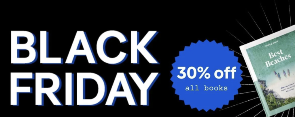 Lonely Planet Black Friday Aanbieding 30% Korting