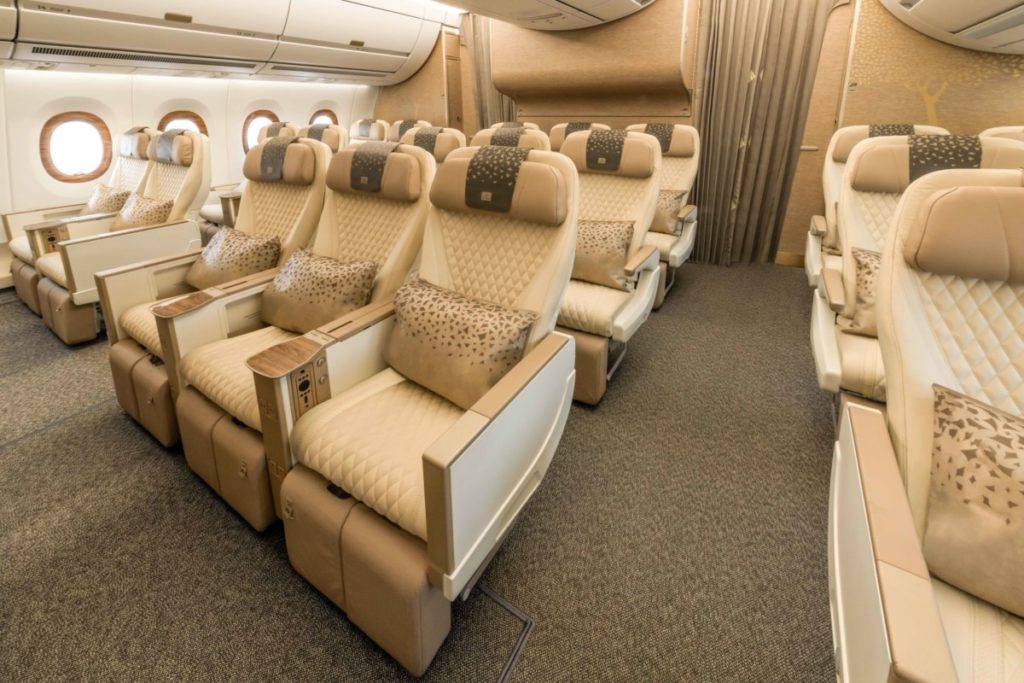 Emirates Premium Economy Airbus A350