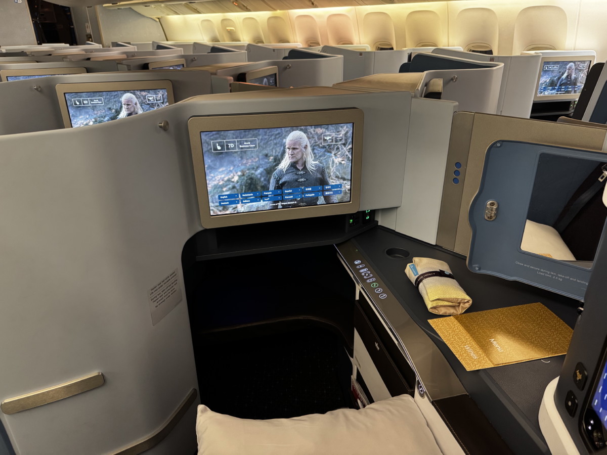 Klm Boeing 777 200 Business Class – QPZO