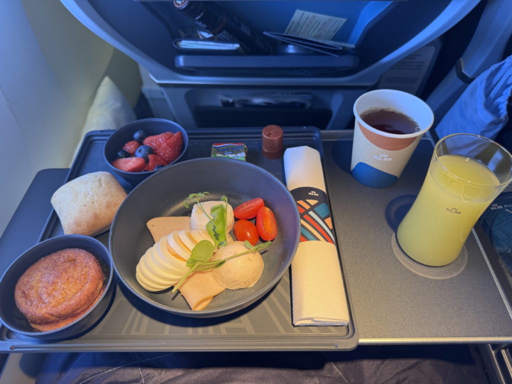 Ontbijt KLM Premium Comfort