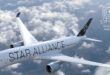 Toestel in Star Alliance Livery