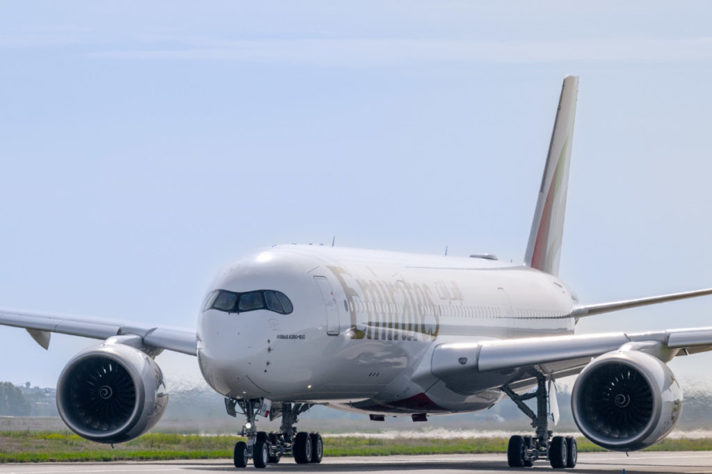 Emirates voegt eerste Airbus A350 toe aan haar vloot