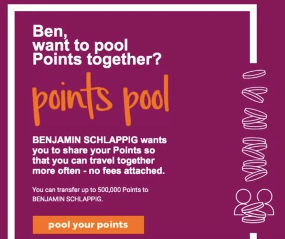 Hilton pooling points