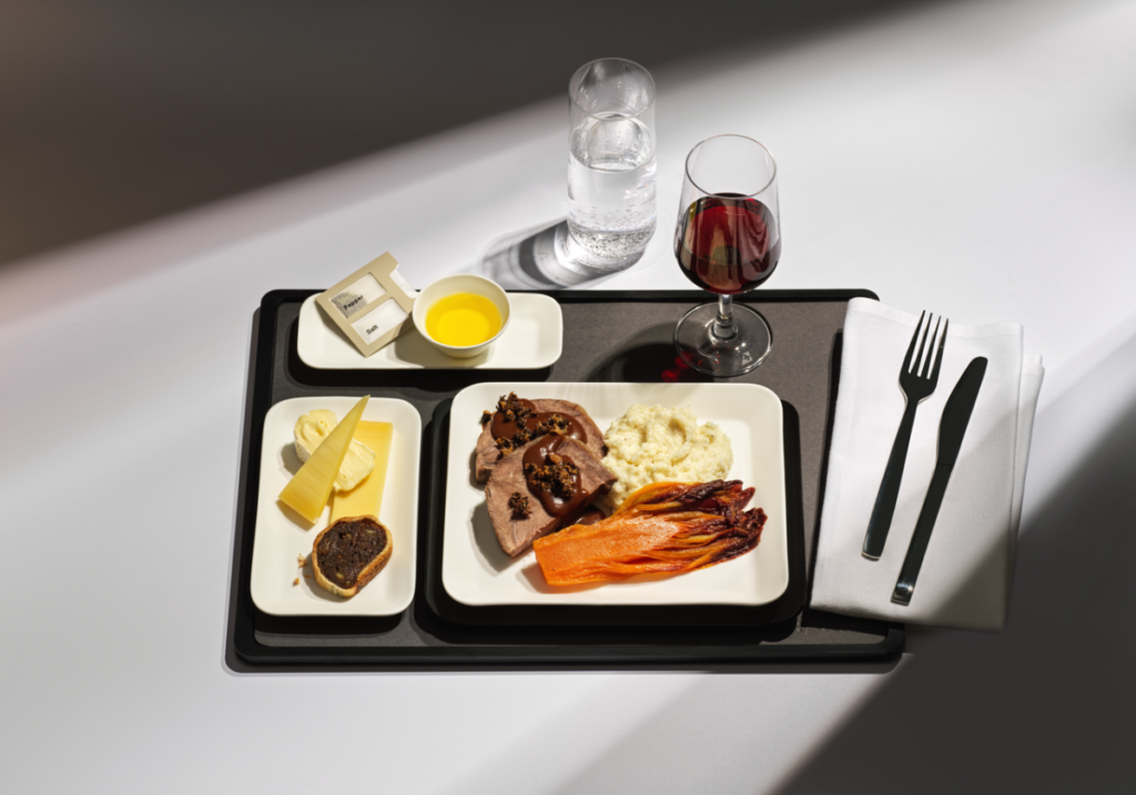 Business Class Menu Option 2