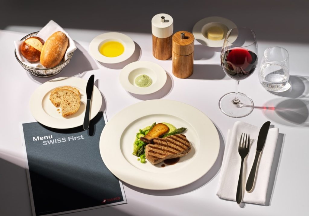 First Class Menu Option 1