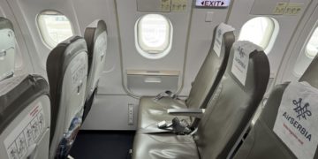 Air Serbia Airbus A319 Economy Review13