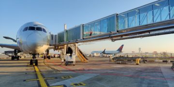 Brussels Airport jetbridge