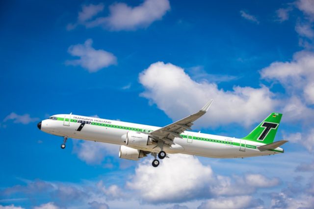 Transavia Airbus A321neo Retro livery testvlucht