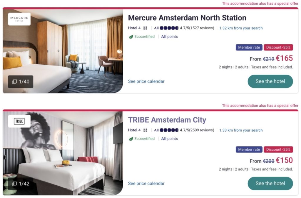 Accor Guest Star Promomotie voorbeeld