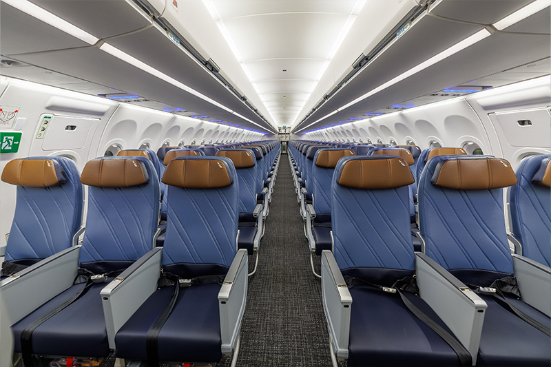 American Airlines Airbus A321XLR Economy Class