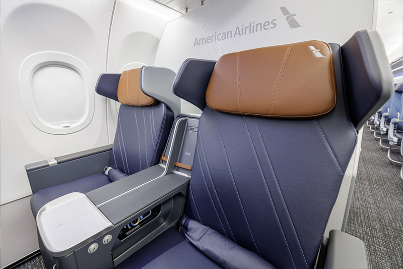 American Airlines Airbus A321XLR Premium Economy Class