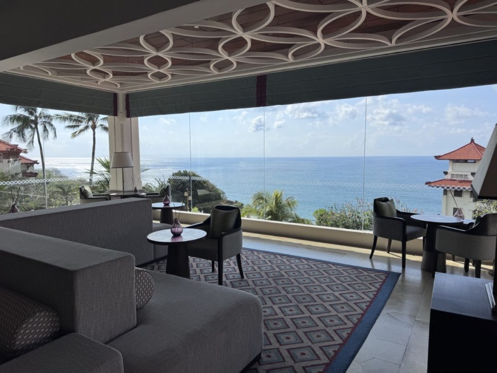 Uitzicht op de Indische ocean