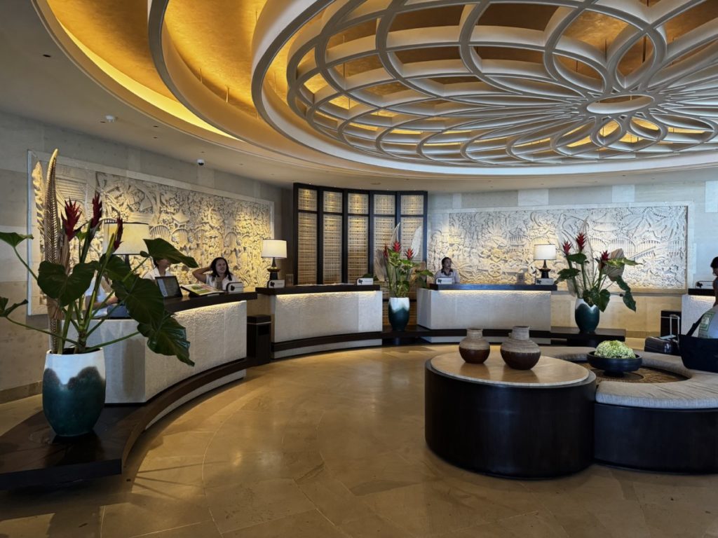 Review Hilton Bali Resort receptie