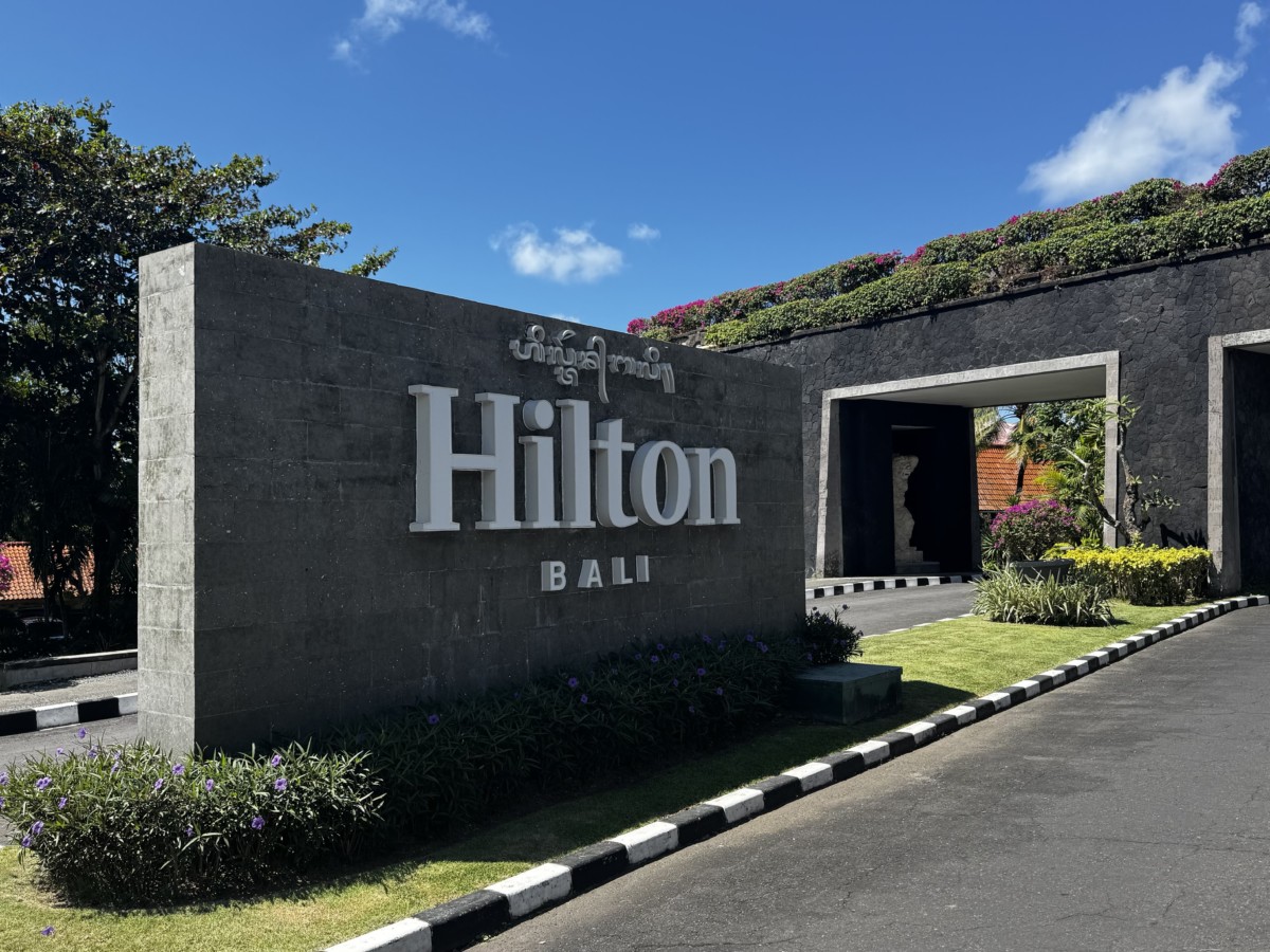 Hilton Bali Resort ingang