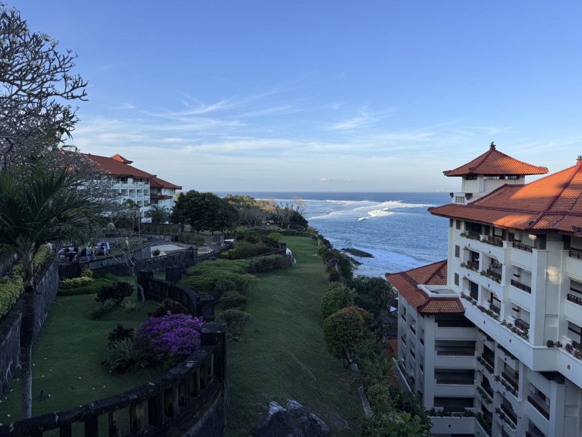 Hilton Bali Resort uitzicht