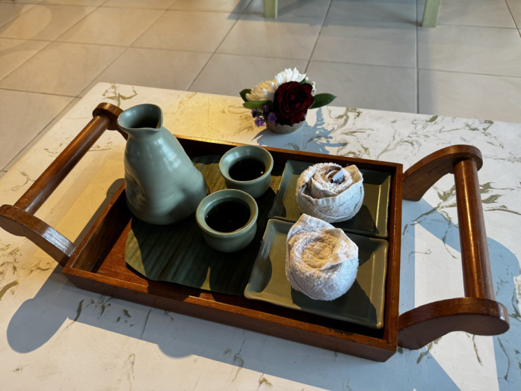 Hilton Bali Resort Spa welkomstdrankje