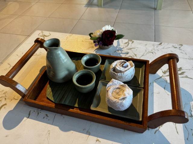 Hilton Bali Resort Spa welkomstdrankje