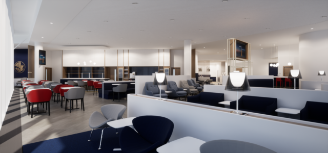 Air France Business Class Lounge Londen Heathrow Terminal 4